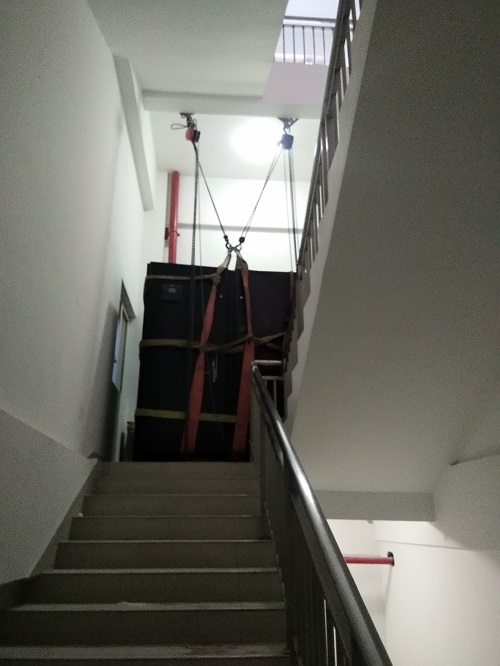重庆江北区楼层空调吊装